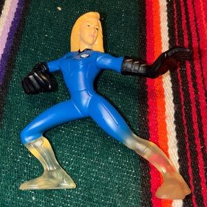 Marvel Fantastic Four Invisible Woman Sue Storm Burger King Figure